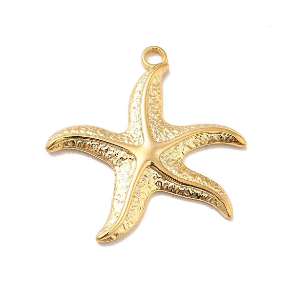

PandaHall Ion Plating(IP) 304 Stainless Steel Pendants, Starfish Charms, Real 18K Gold Plated, 37x35x3mm, Hole: 3mm 304 Stainless Steel...