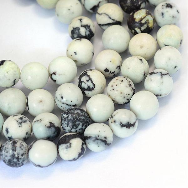 

PandaHall Natural Yellow Turquoise(Jasper) Round Bead Strands, 8~8.5mm, Hole: 1mm, about 47pcs/strand, 15.5 inch Yellow Turquoise(Jasper)...