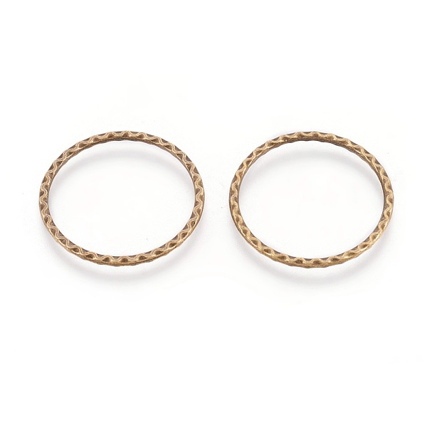 

PandaHall Tibetan Style Alloy Linking Rings, Ring, Antique Bronze, Cadmium Free & Nickel Free & Lead Free, 30x2mm, Inner Diameter: 26mm...