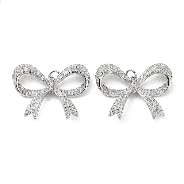 

PandaHall Rack Plating Brass Micro Pave Cubic Zirconia Pendants, with Jump Ring, Long-Lasting Plated, Lead Free & Cadmium Free & Nickel Free..., Clear