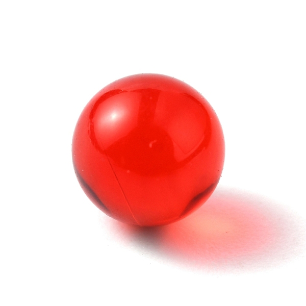 

PandaHall Glass Bead, No Hole, Round, Red, 6mm Glass Round Red