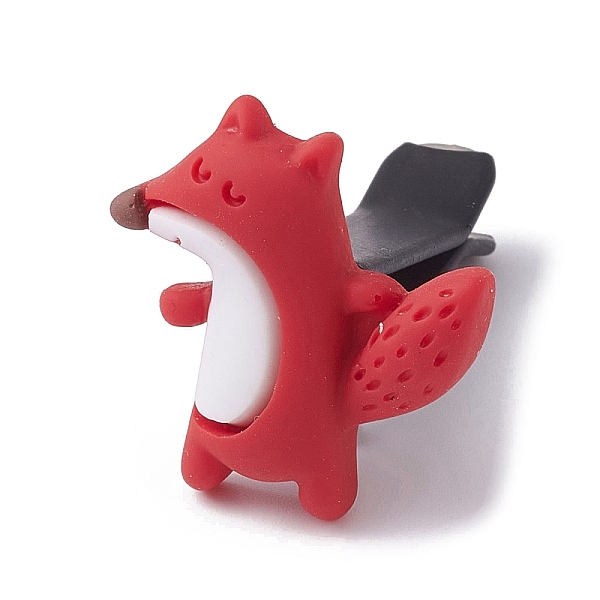 

PandaHall Resin Car Air Vent Clips, Automotive Interior Trim, with Magnetic Ferromanganese Iron & Plastic Clip, Fox, 26x24x33mm Resin Fox..., Red