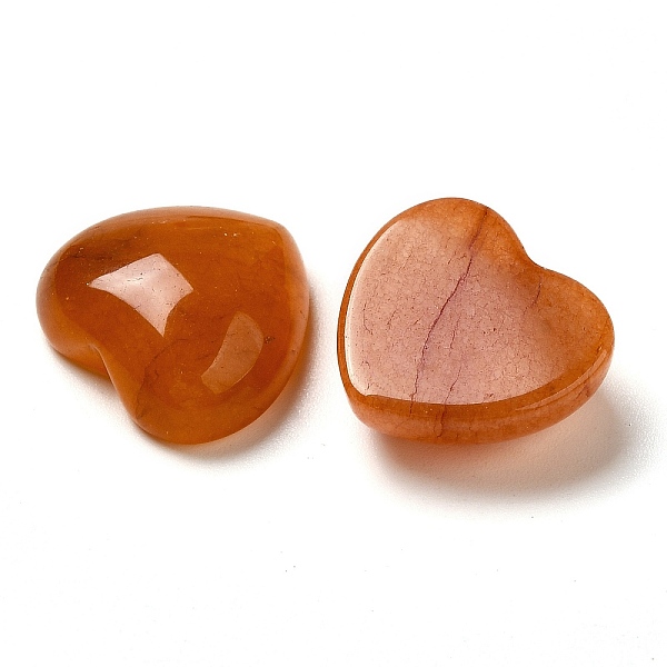 Natural Red Aventurine Cabochons