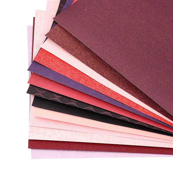

PandaHall Scrapbook Paper Pad, for DIY Album Scrapbook, Greeting Card, Background Paper, Mixed Color, 21x14.7x0.02cm, 13pcs/bag Paper..., Multicolor