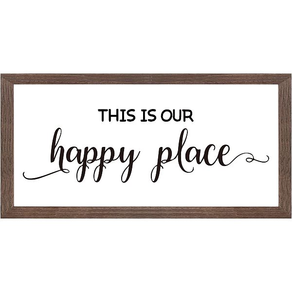 

PandaHall Fingerinspire Chemical Fiber Oil Canvas Wall Art, with Walnut Wood Photo Frames, Canvas Print Wall Painting Home Decorations..., Black