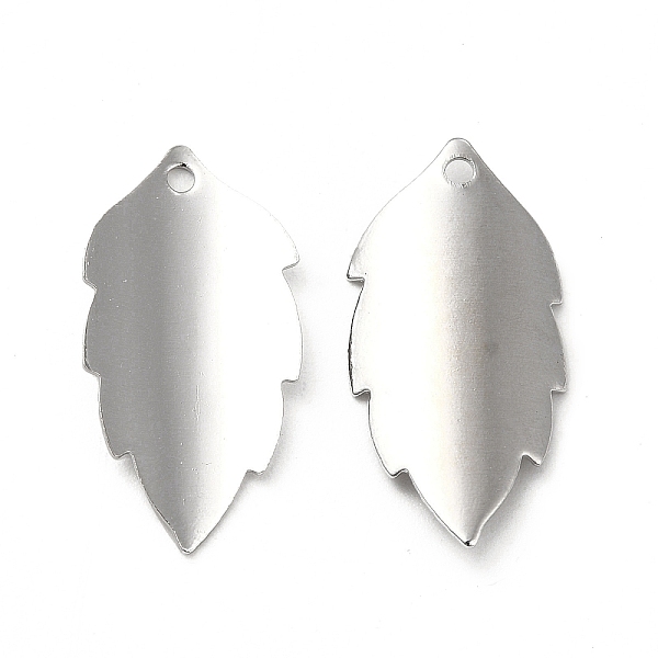 

PandaHall Rack Plating Brass Pendants, Long-Lasting Plated, Cadmium Free & Lead Free, Leaf Charm, Platinum, 22x11x2mm, Hole: 1.2mm Brass...