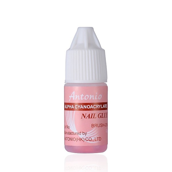 

PandaHall Nail Adhesive Glue, Pink, 56x20mm Glue Pink