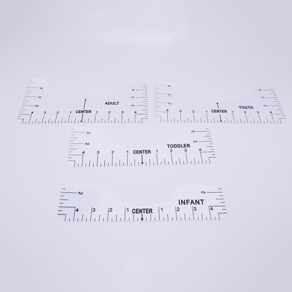 

PandaHall PVC Multifunction Rulers, Tailor Sewing Ruler, Clear, 64~127x255x0.5mm, 4pcs/set Plastic Clear