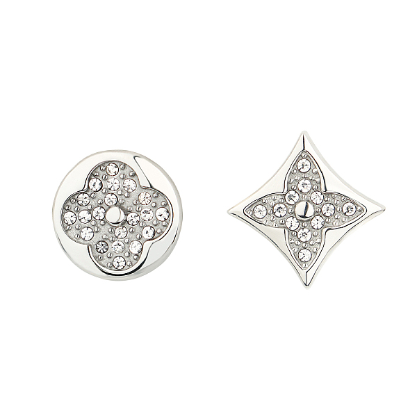 

PandaHall Stainless Steel Clover Stud Earrings for Women Stainless Steel Clover