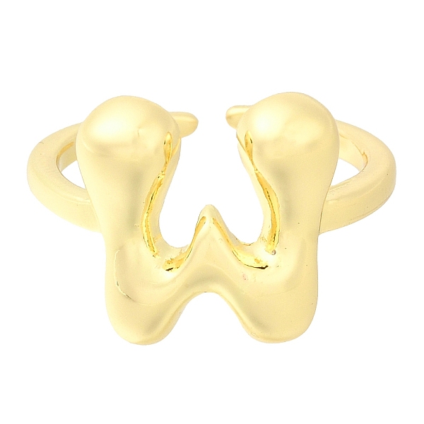 Rack Plating Brass Open Cuff Rings