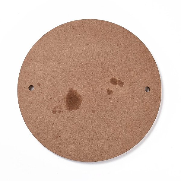 

PandaHall (Defective Closeout Sale for Marking)MDF Wood Boards, Ceramic Clay Drying Board, Ceramic Making Tools, Flat Round, Camel..., Brown