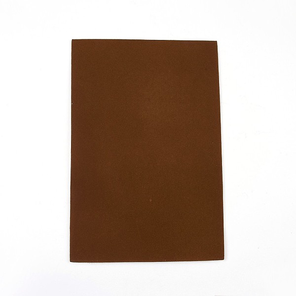 

PandaHall Jewelry Flocking Cloth, Polyester, Self-adhesive Fabric, Rectangle, Coffee, 29.5x20x0.07cm Polyester Brown