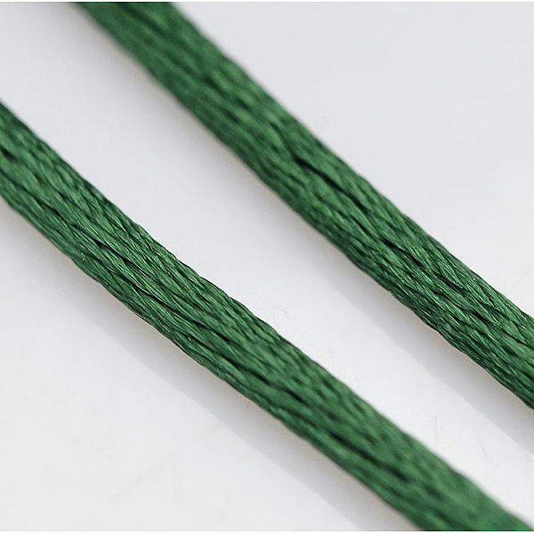 マクラメラテール中国結び作り用コードラウンドナイロン編み込みひも糸
