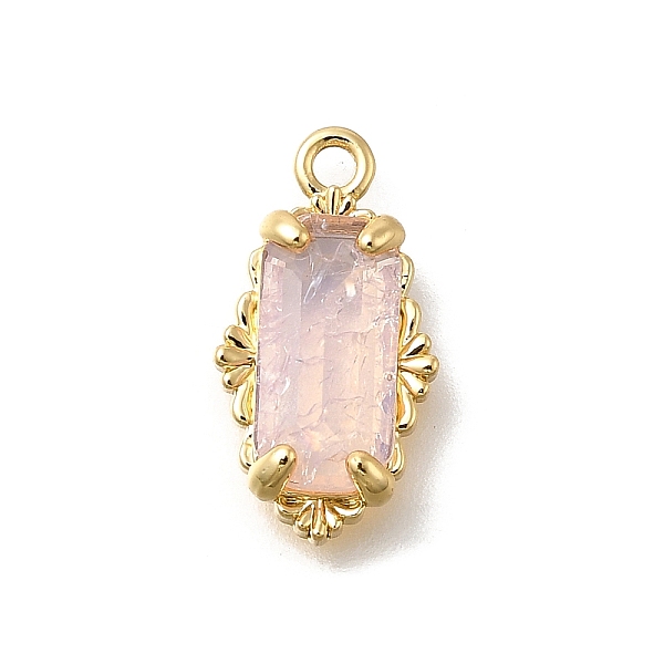 Brass Glass Charms