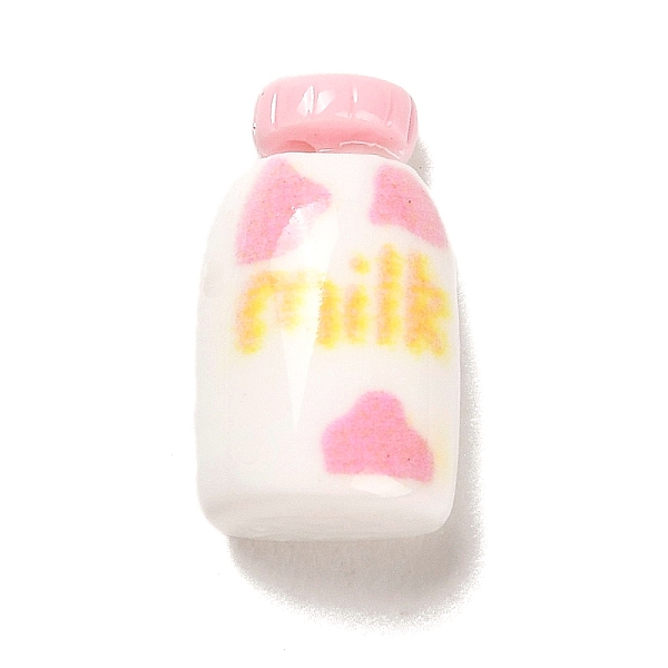 

PandaHall Opaque Resin Decoden Cabochons, Pink, Bottle, 14x8x6mm Resin Bottle Pink