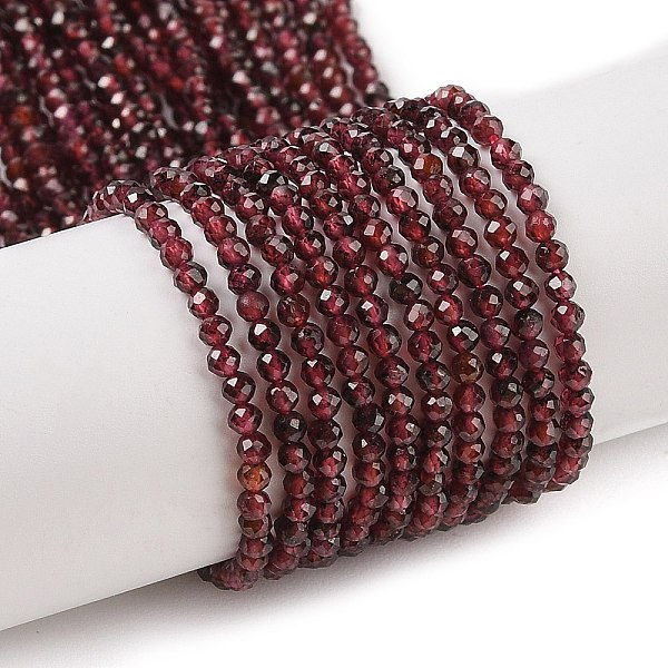 Natural Garnet Bead… - image