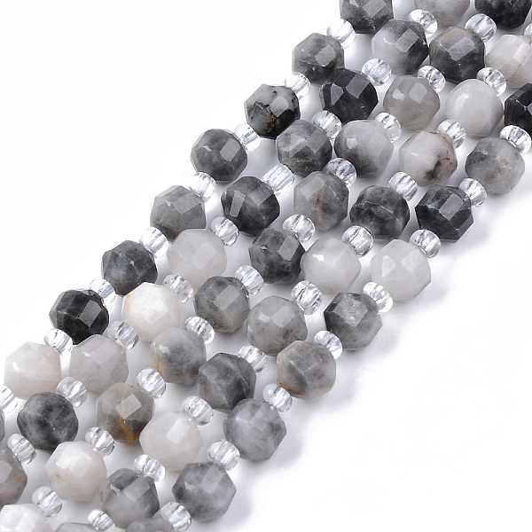 

PandaHall Natural Eagle Eye Stone Beads Strands, Round, Faceted, 7~8x8mm, Hole: 1.2mm, about 38~40pcs/strand, 15.16inch(38.5cm) Eagle Eye...