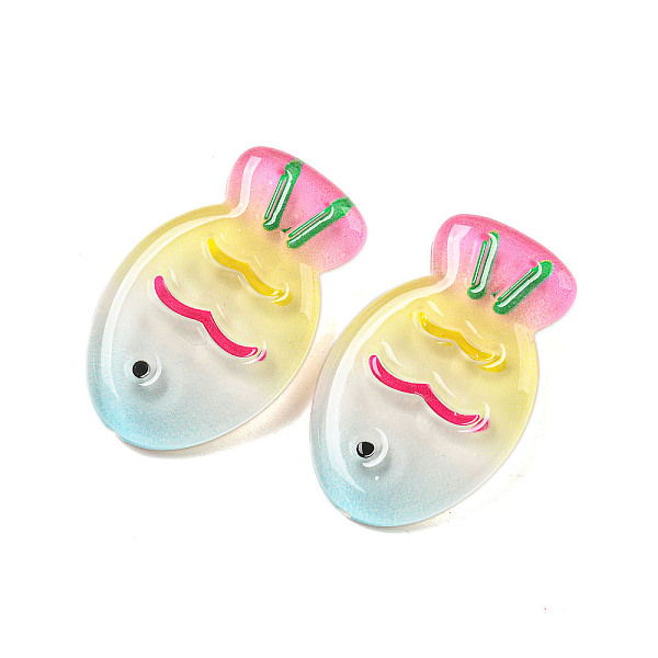 

PandaHall Summer Fish Resin Alligator Hair Clips, Hair Accessories for Girls, Purple, 23.5x38x12.5mm Resin Fish Purple