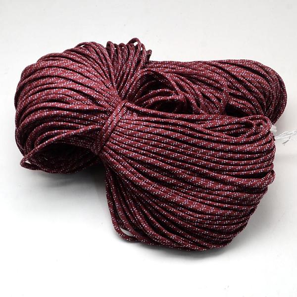 

PandaHall 7 Inner Cores Polyester & Spandex Cord Ropes, for Rope Bracelets Making, Dark Red, 4mm, about 109.36 yards(100m)/bundle...