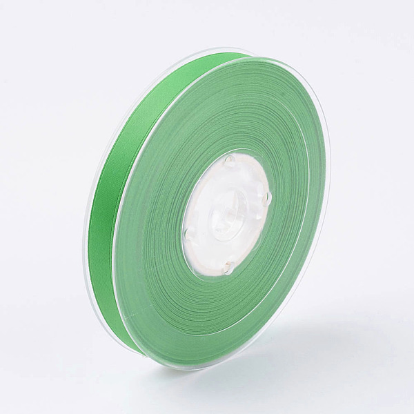 

PandaHall Double Face Matte Satin Ribbon, Polyester Satin Ribbon, Medium Sea Green, (3/8 inch)9mm, 100yards/roll(91.44m/roll) Polyester None...