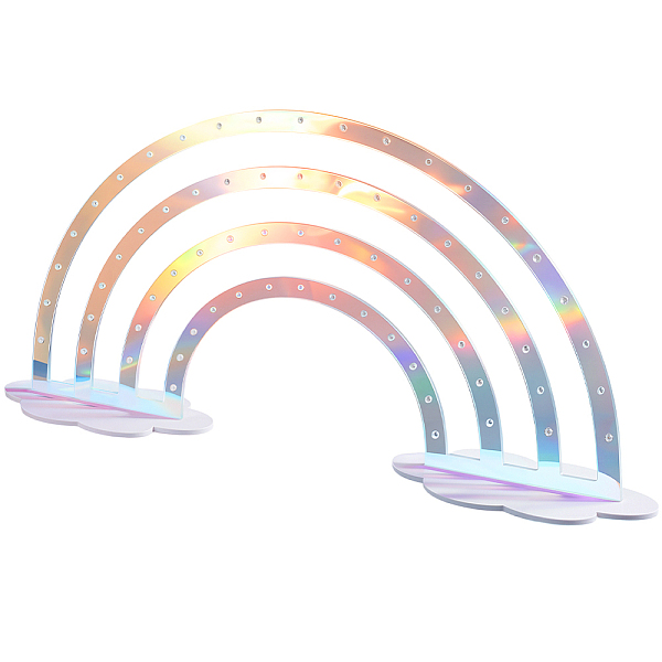 Acrylic Rainbow Clo… - image