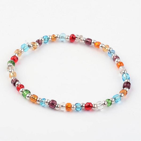 Perles De Rocaille De Verre étirer Bracelets