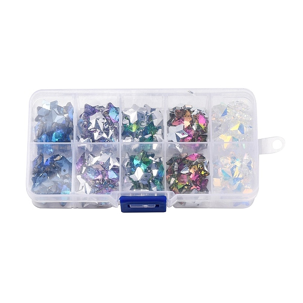 100Pcs 10 Colors Gl… - image