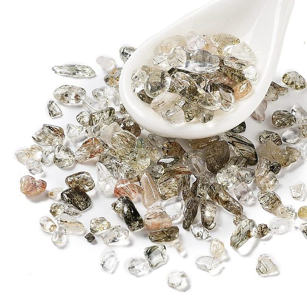 

PandaHall Natural Tourmaline Chips Beads, No Hole, 3~9x3~5x1.5~3mm Tourmaline Chip