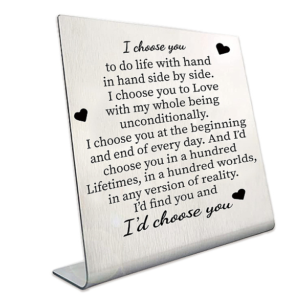 

PandaHall Stainless Steel Table Plate, Stainless Steel Color, Square, Heart Pattern, 100x100x30mm Stainless Steel Heart