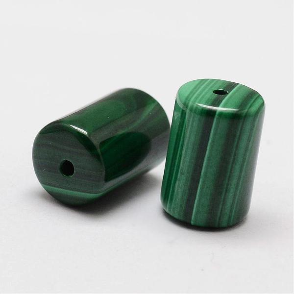 Column Natural Malachite Beads