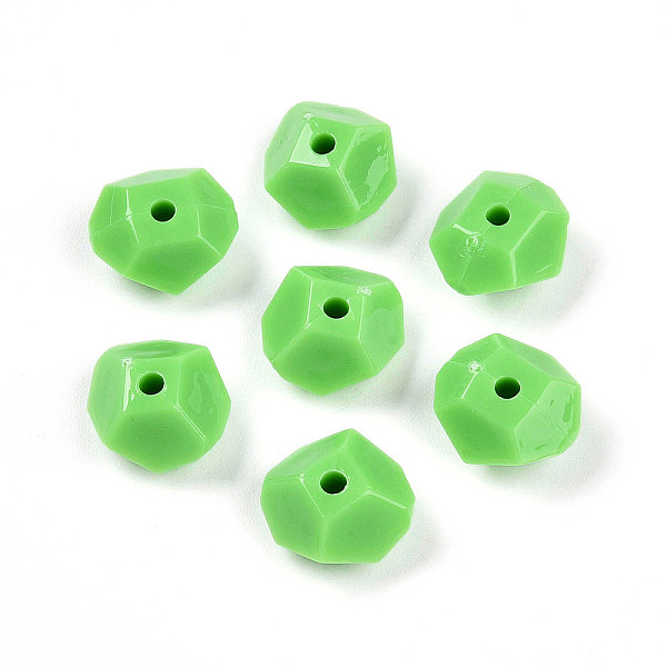 Opaque Acrylic Beads - image