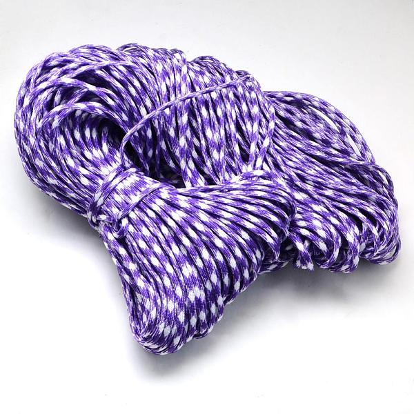 

PandaHall 7 Inner Cores Polyester & Spandex Cord Ropes, for Rope Bracelets Making, Mauve, 4mm, about 109.36 yards(100m)/bundle..., Purple