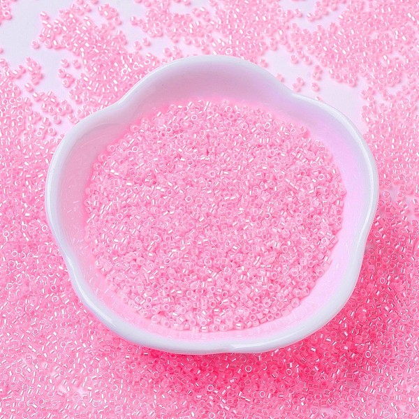 

PandaHall MIYUKI Delica Beads, Cylinder, Japanese Seed Beads, 11/0, (DB0245) Cotton Candy Pink Ceylon, 1.3x1.6mm, Hole: 0.8mm, about...