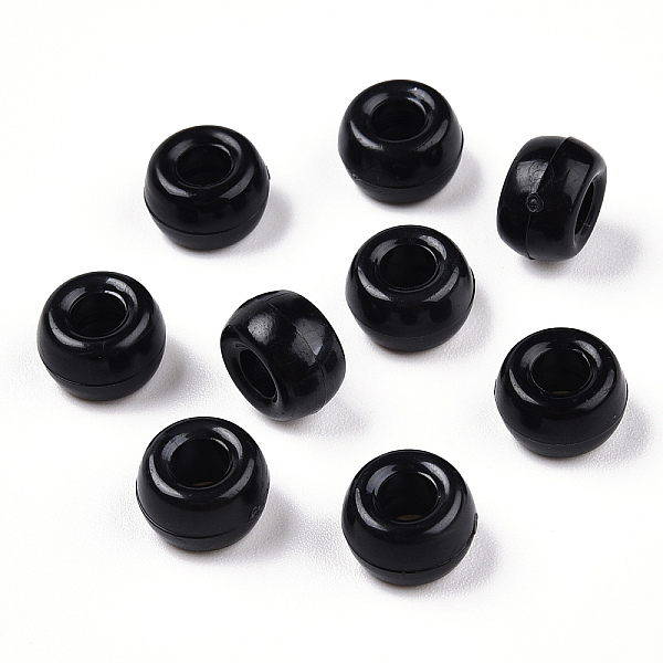 Opaque Plastic Beads - image