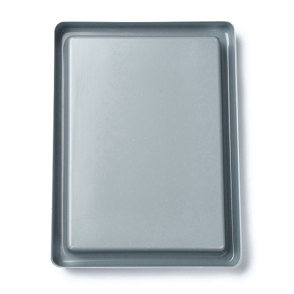

PandaHall Plastic Beads Tray for Necklace and Bracelets Making, Rectangle, Gray, 27x20x2cm Plastic Gray