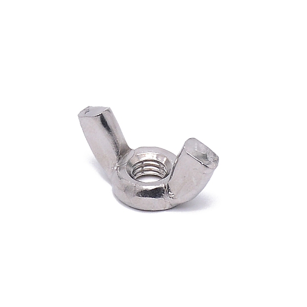 

PandaHall 304 Stainless Steel Nuts, Butterfly, Stainless Steel Color, 1.3x2.5x1.15cm, Inner Diameter: 0.5cm Stainless Steel