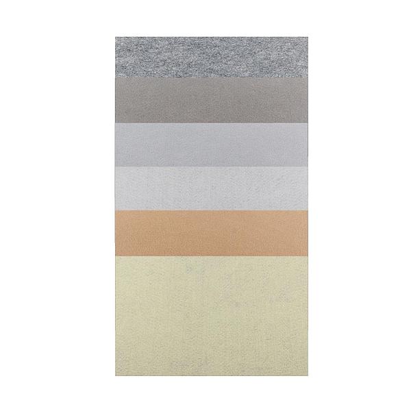 

PandaHall Non Woven Fabric Embroidery Needle Felt for DIY Crafts, Square, Mixed Color, 298~300x298~300x1mm, 6color/set, 6pcs/set Cloth..., Multicolor