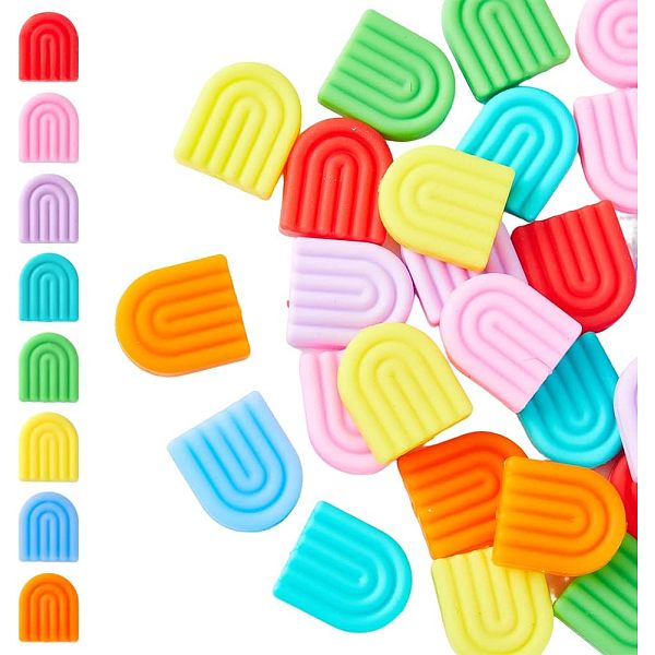32Pcs 8 Colors Sili… - image