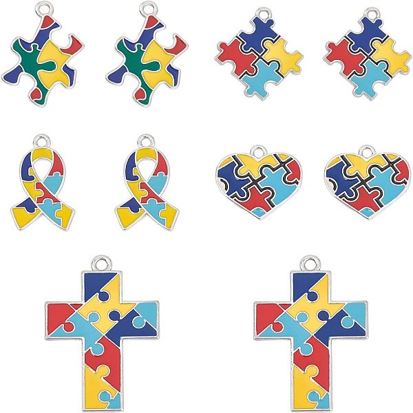 Enamel Alloy Pendants