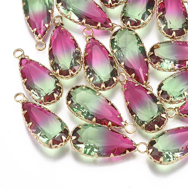 Two Tone Glass Pend… - image