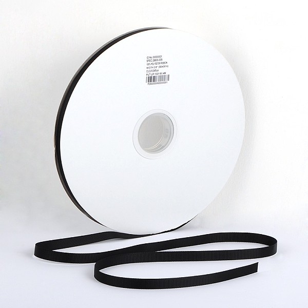 

PandaHall Solid Color Polyester Grosgrain Ribbon, Black, 1-1/8 inch(31.8mm), about 100yards/roll(91.44m/roll) Polyester None Black