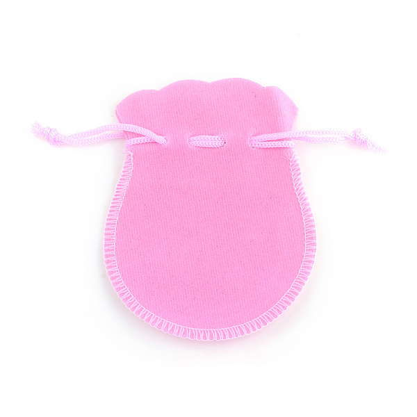 

PandaHall Gourd Velvet Bags, Pink, 9.5x7.5cm Velvet Pink