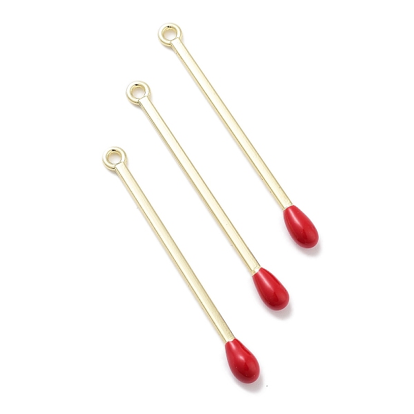 Rack Plating Alloy Enamel Pendants
