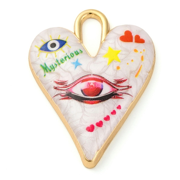 Alloy Enamel Pendants