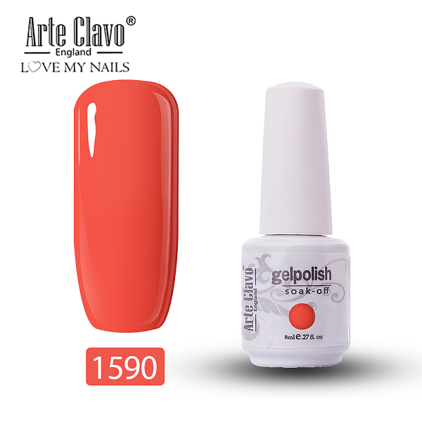 

PandaHall 8ml Special Nail Gel, for Nail Art Stamping Print, Varnish Manicure Starter Kit, Coral, Bottle: 25x66mm Resin Red
