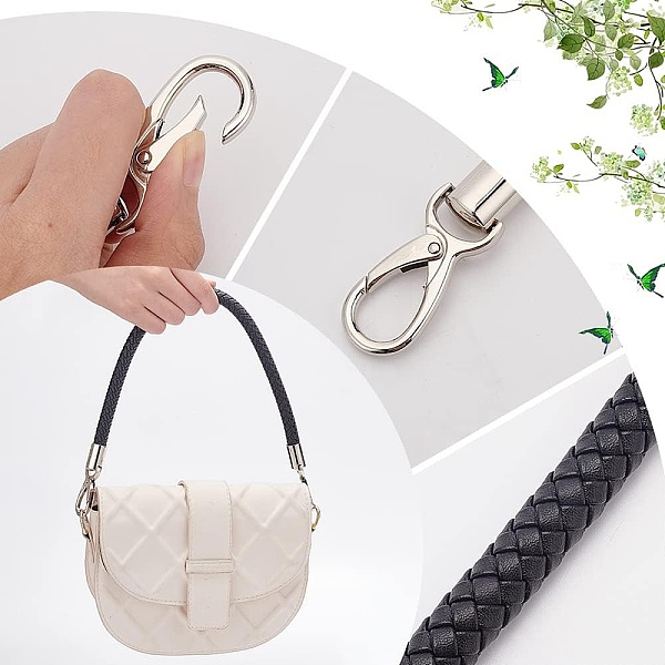 Asa De Bolso Trenzado De Cuero Sintético Wadorn Pu