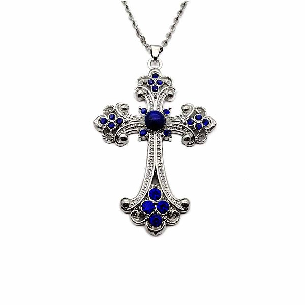 

PandaHall Cross Pendant Necklaces for Men and Women Alloy