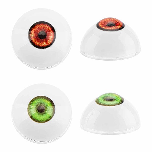 

PandaHall 32mm Scary Eyeballs 2 Pairs Realistic Human Eyes Large Acrylic Eyeballs Bear Eyes Horror Props Costume for Halloween Party Decor..., Multicolor