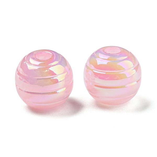 

PandaHall Acrylic Beads, Round, Pink, 14x13mm, Hole: 3.6mm Acrylic Round Pink