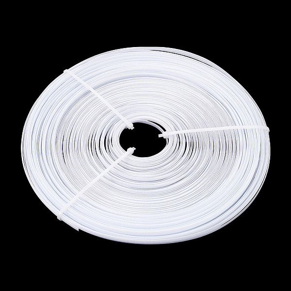 

PandaHall FINGERINSPIRE 50 Yard White Plastic Boning Skirt Support for Doll Sewing Craft 4mm Wide Boning for Sewing Bra Boning Tool for...